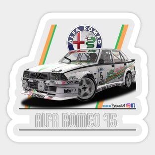 Alfa Romeo 75 five Sticker